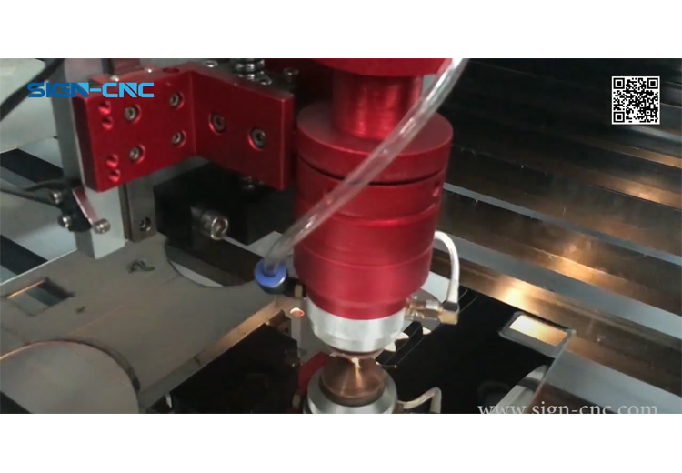 SIGN-CNC CO2 лазерная резка тонкого металла